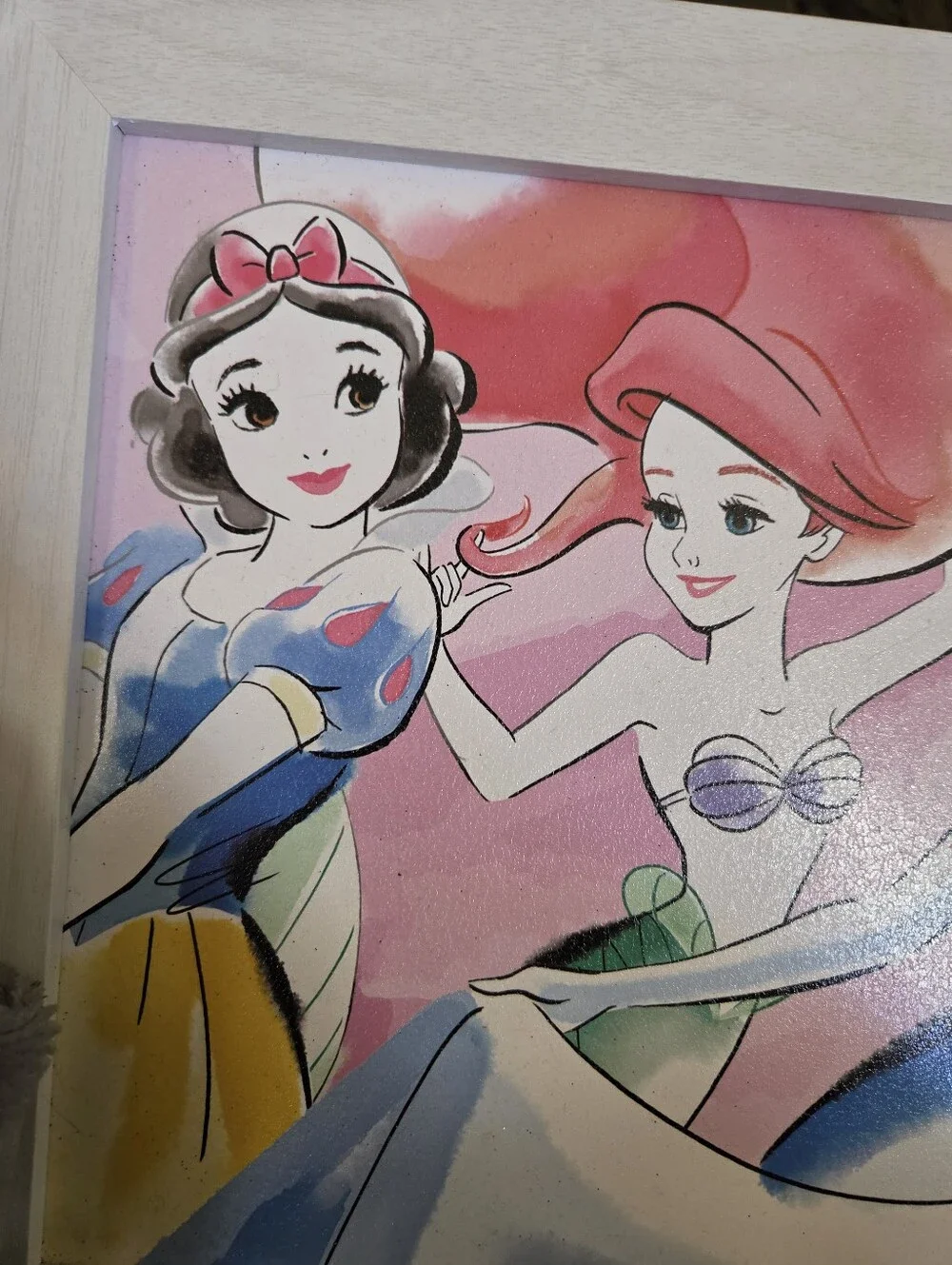 Disney Princess Watercolor Wall Art